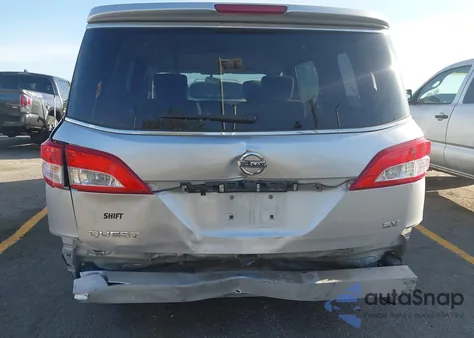 2013 Nissan Quest Sv from USA, damaged, VIN JN8AE2KP2D9065823